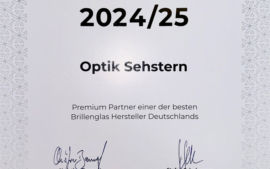 Optik Sehstern ist Premium-Partner von Optovision